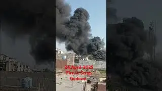 24,April-2025 Fire in Scrap godown