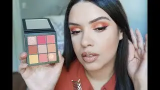 Huda Beauty Coral Obsessions Palette Review & Tutorial