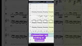 Firestorm - Original Guitar Tab #metal #guitar #riff