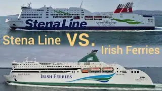 Stena Line vs. Irish Ferries | Holyhead to Dublin