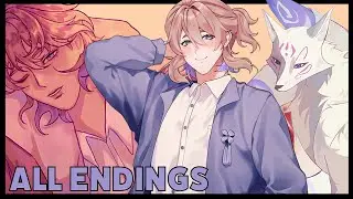 Wake Up To Your Kitsune Boyfriend... HUH I DONT HAVE A BF??? - Ninefold Promise All Endings
