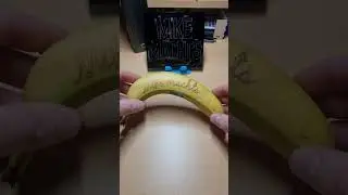 Bananen lasern leicht gemacht