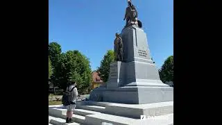 Estonian War of Independence Monument in Viljandi, made in PARDAIS