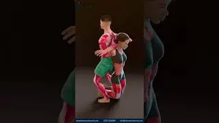 Partner Stretch for Back Pain Relief | Gentle Spinal Decompression Technique #shorts #exercise