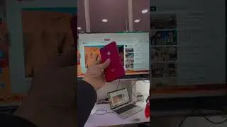 iphone 8 plus red color body and white color screen #appleiphone #mobile #painting #lifeisbutadream