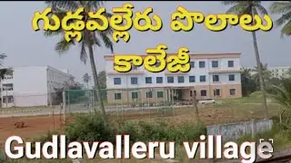 Gudlavalleru village college Krishna district  train view @Andhra to India 7976