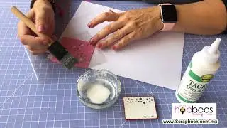Tutorial Usos del Pegamento Tack it Over & Over de Aleene´s