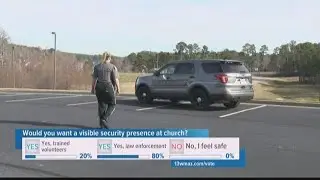 Some Central Georgia deputies may drive cruisers to church to deter crime