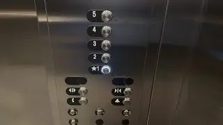 NEW TK EOX Traction Elevator at Hilton Garden/SpringHill Garage- Winter Park, FL, USA