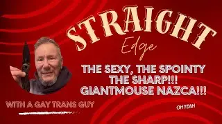 THE STRAIGHT EDGE SHARES HIS UNDYING LOVE FOR THE GIANT MOUSE NAZCA--SEXY, SPOINTY, SHARP!!