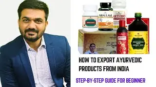 How to export Ayurvedic product from India in Hindi