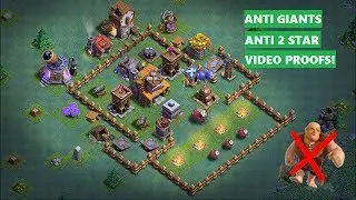 ANTI 2 STAR / ANTI GIANT Builder Base 4 ++ VIDEO PROOFS