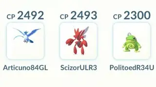 Articuno Scizor Politoed | Pok&eacute;mon GO Ultra League Remix GBL PvP ポケモンGO ウルトラリーグ GOバトルリーグ Liga Ultra