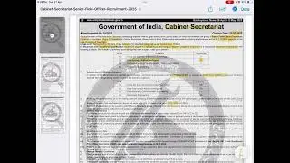 VACANCIES FOR GATE DA PAPER | CABINET SECRETARIATE , GOVERNMENT OF INDIA | MINDSPAN EDUCATION #job