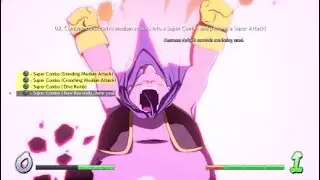 Majin Buu Combo Challenge | DRAGON BALL FighterZ