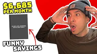 Make $6,685 Per Month With Funny Saying KDP Books