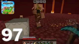 Dangerous Nether Lava Adventure in Survival