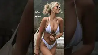 kiki passo! brazilian beauty! has one of the most visited instagram accounts! she&rsquo;s a model! #shorts