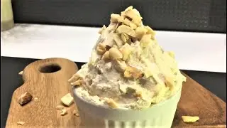 Easy Homemade Mixed Nuts Ice Cream