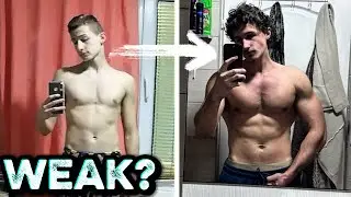 How To Stop Being WEAK (No Gym)