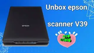Unbox epson scanner V39