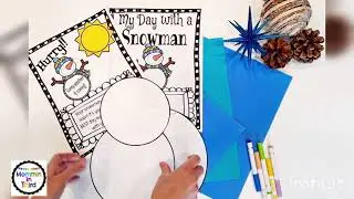 Free Winter Writing Snowman Activities for Kids