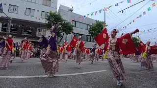 ほにや 高知よさこい祭り 20250810 梅ノ辻競演場 4K ①