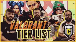 EL MEJOR AGENTE DE VALORANT | TIER LIST con LUCAS ROJO, MCJUANKAR y RAYZZ 🚨👀