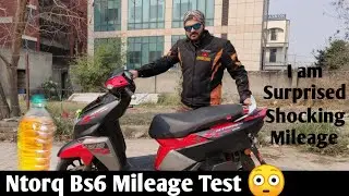 TVS Ntorq Bs6 Mileage Test | Shocking Mileage | Explore n More