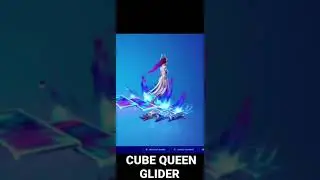 CUBE QUEEN GLIDER IN FORTNITE #shorts