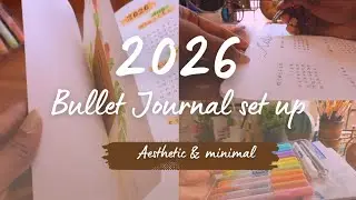 2026 Bullet Journal Setup ✨ | How is the new Yearly Planner? 😇