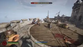 Chivalry 2 throwing knives are fun