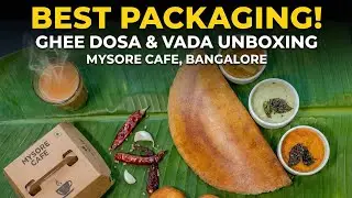 Best Food Packaging in Bangalore ? | Unboxing My Breakfast from Mysore Cafe | Abhijith Jayakrishnan