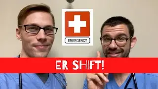 Another ER Shift! | Med School VLOG