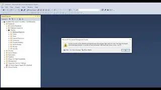HOW TO FIX CANNOT EXECUTE AS THE DATABASE PRINCIPAL BECAUSE THE PRINCIPAL "DBO" DOES NOT EXIST ERROR