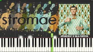 Stromae - papaoutai | Piano Cover + Synthesia Tutorial