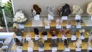 II Feria de minerales de la bella Jarifa Cártama Málaga