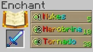 Minecraft, But There Are Custom Enchants...