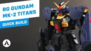 RG Gundam Mk-2 Titans | Satisfying ASMR | Snap Build | Gunpla Quickbuild | Gunpla Fast Build