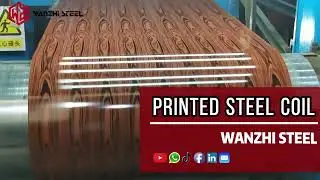 Printed Steel Coils -Various Patterns- Wanzhi Steel