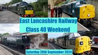 East Lancashire Railway -  Class 40 weekend - 28 September 2024