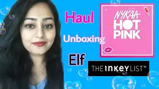 Nykaa Haul & Hot pink sale recommendation&rsquo;s | Inkeylist| Elf | unboxing | Giveaway @Nykaa @Maccaron
