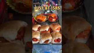 Manchurian pav for just 15 rs 😱 #minivlog #foodvlog