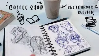 Quick sketch at the caf&eacute; | piggysart