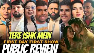 Tere Ishq Mein Public Review & Reaction | First Day First Show | Dhanush | Kriti | Tere Ishq Mein