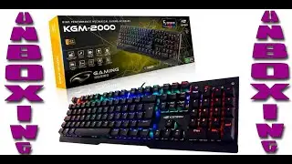 FINALMENTE CHEGOU || UNBOXING TECLADO C3 TECH KGM-2000BK