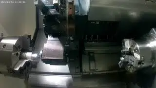 Drehen mit Gegenspindel