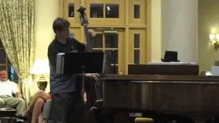On The Sunny Side of the Street played by Steve Samyn, bass  and Ian McCullough , piano