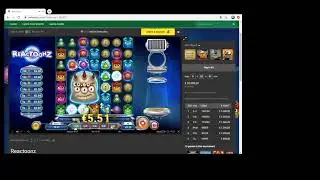 Big Win Reactoonz at &euro;0,20
