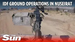 Israeli forces locate Hamas artillery production facilities during Nuseirat operation